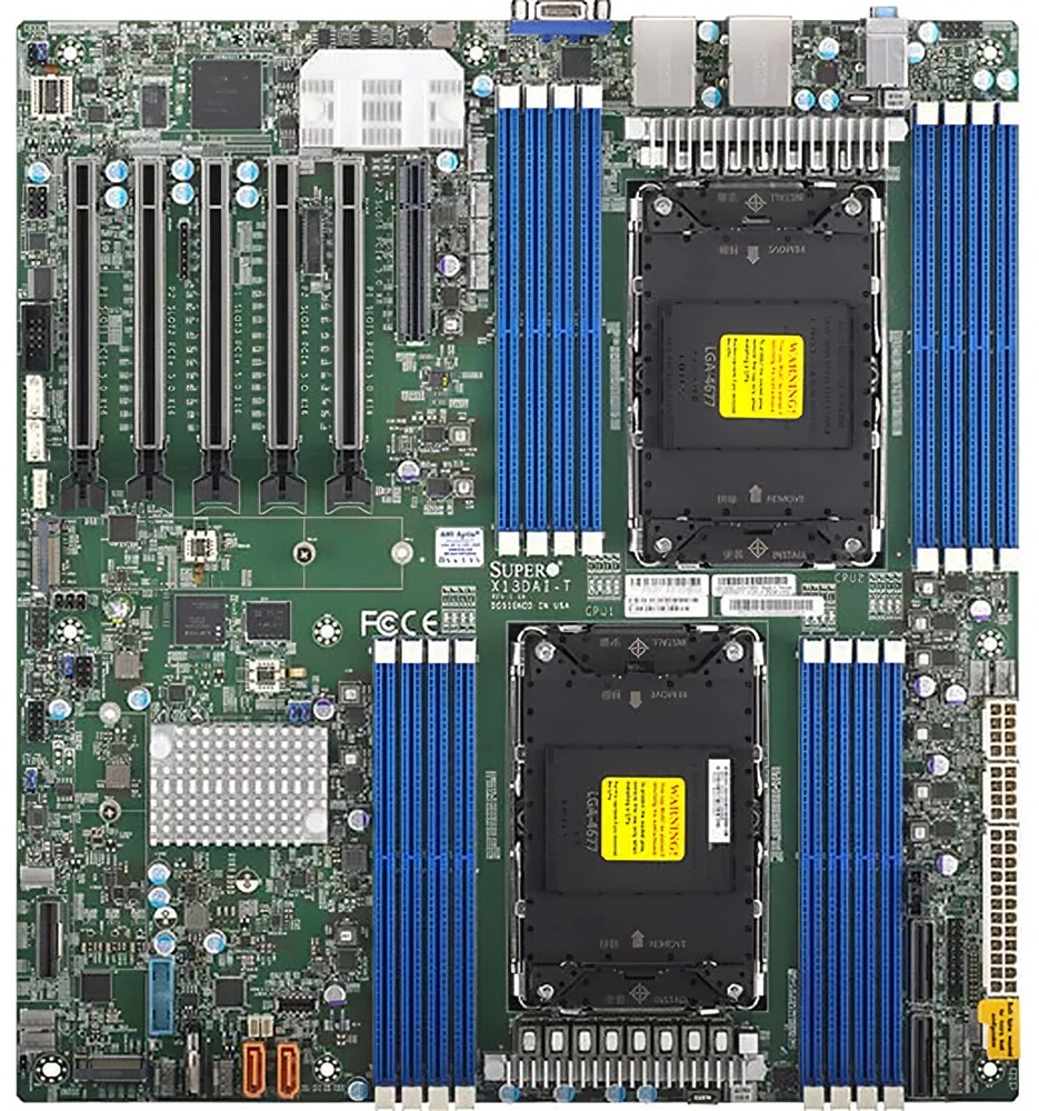 Серверная материнская плата Supermicro X13DAI-T-B