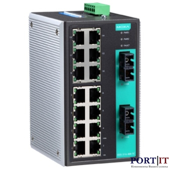 Неуправляемый коммутатор MOXA EDS-316-SS-SC-T