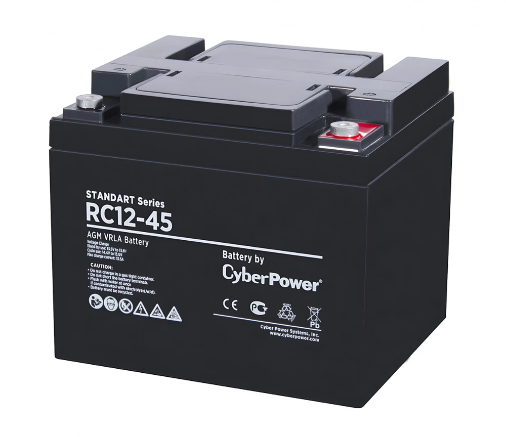 Аккумулятор CyberPower STANDART series RC 12-45
