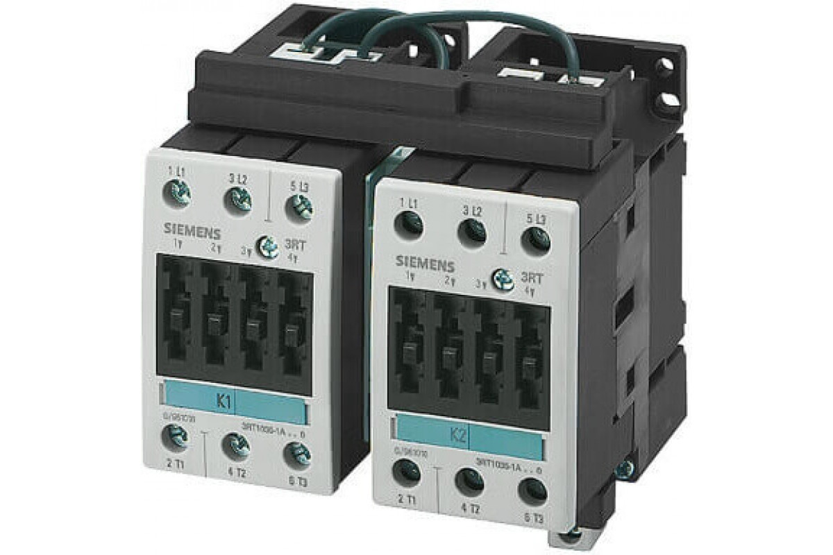 Реверсивная комбинация контакторов Siemens 3RA1334-8XB30-1AH2