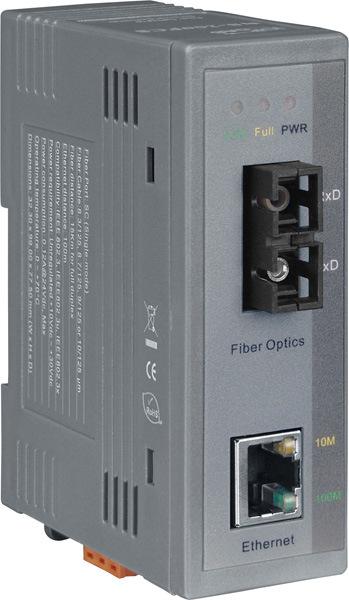 Медиаконвертер ICP DAS NS-200FCS CR