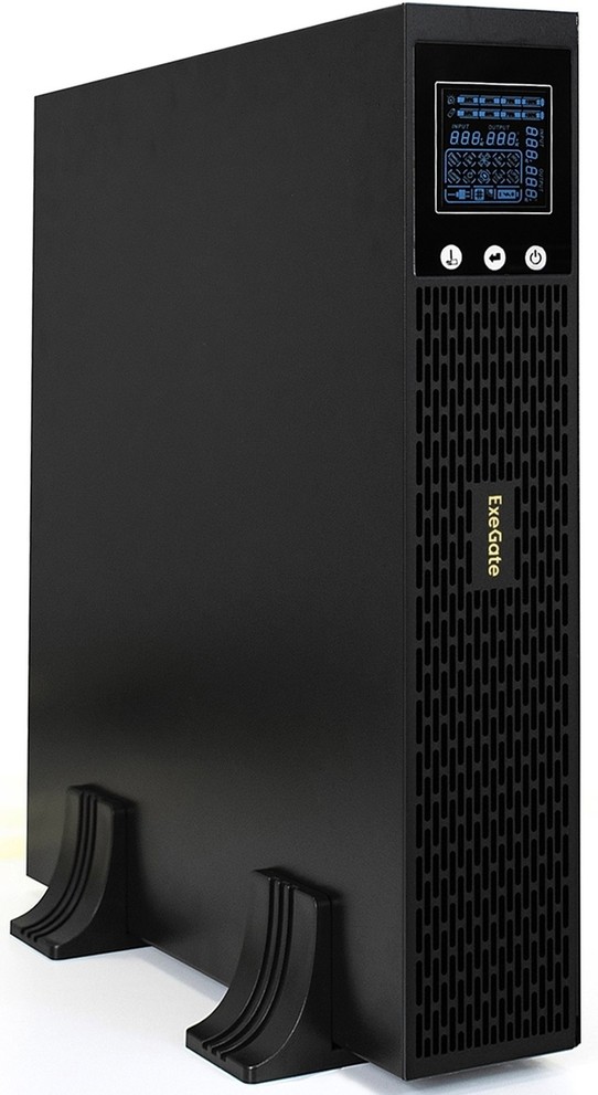 Источник бесперебойного питания Exegate Power Back UHB-3000.LCD.AVR.1SH.4C13.RJ.USB.2U