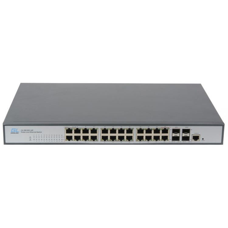 Управляемый коммутатор NIKOMAX (GIGALINK) GL-SW-G204-24P