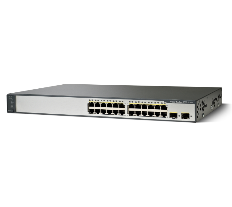 Коммутатор Cisco WS-C3750V2-24TS-E