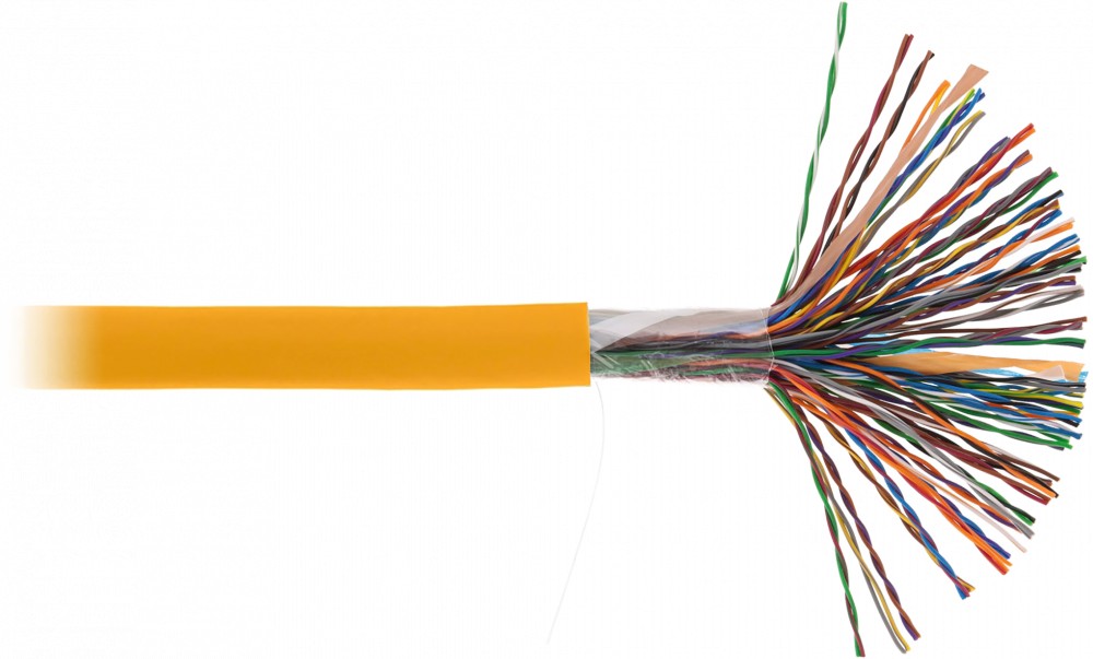 Кабель витая пара NETLAN EC-UU050-5-LSZH-OR-3, 305 м