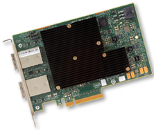 Контроллер SAS LSI 9300-16e SGL