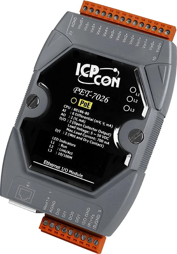 Модуль ICP DAS PET-7026 CR