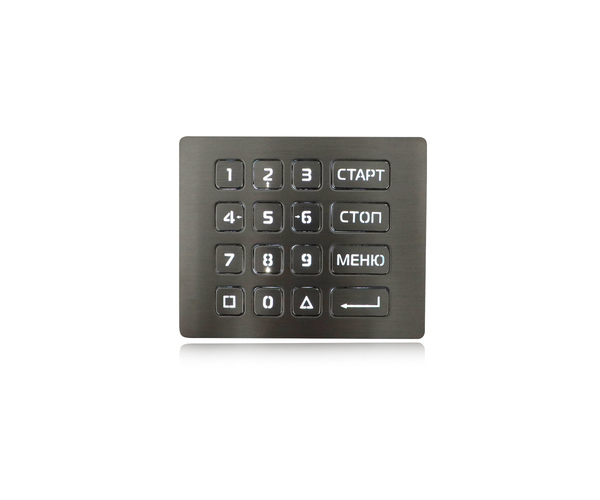 Антивандальная клавиатура Key Technology K-TEK-B120KP-AC-BL-DWP