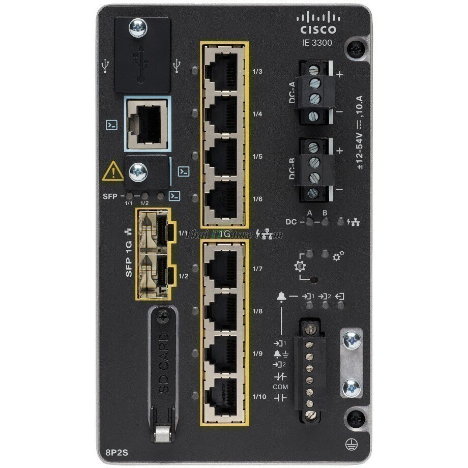 Коммутатор Cisco IE-3300-8P2S-E