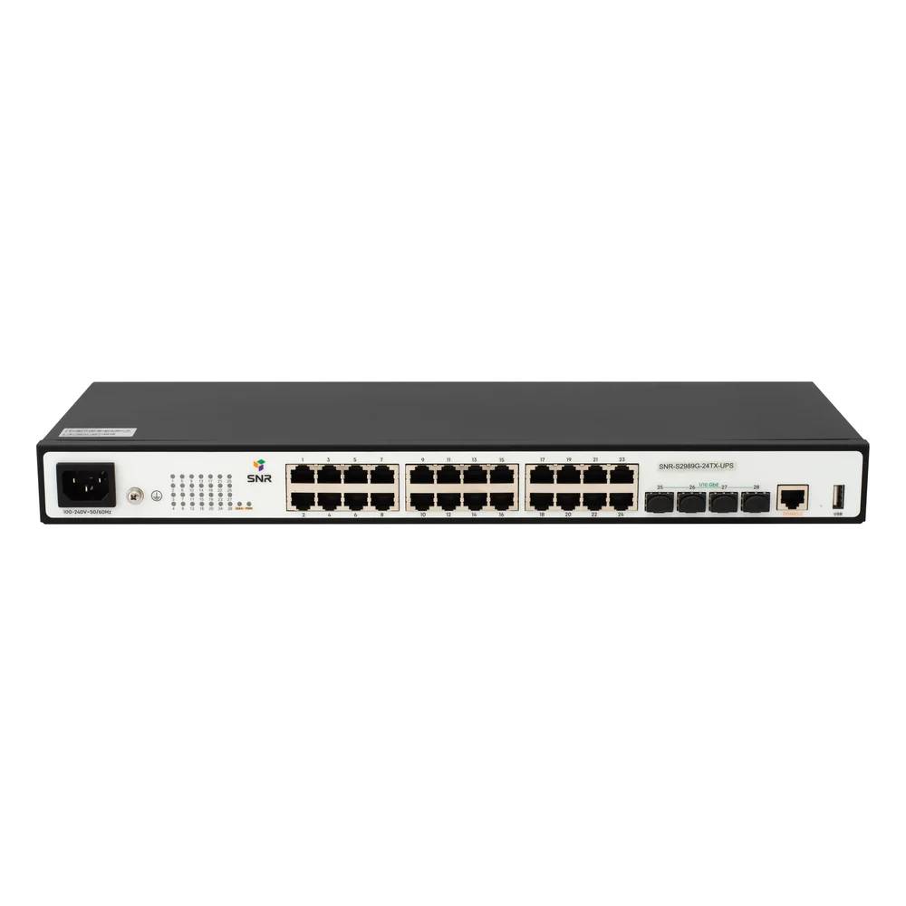 Управляемый коммутатор уровня 2 SNR SNR-S2989G-24TX-UPS