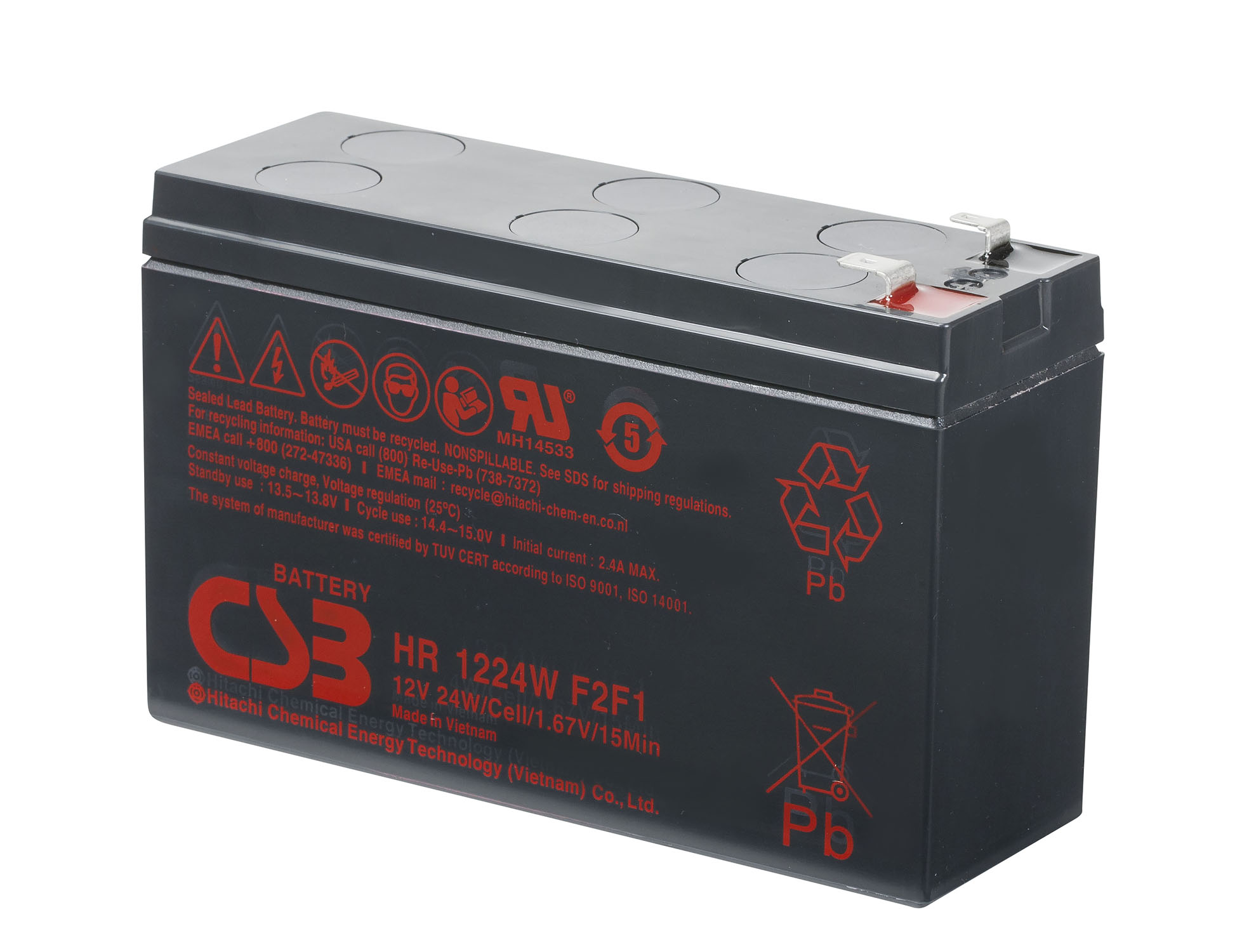 Аккумулятор CSB HR 1224W