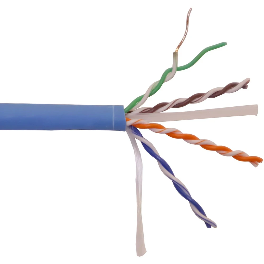 Кабель витая пара LANMASTER LAN-6EUTP-HFLT-BL, 305м
