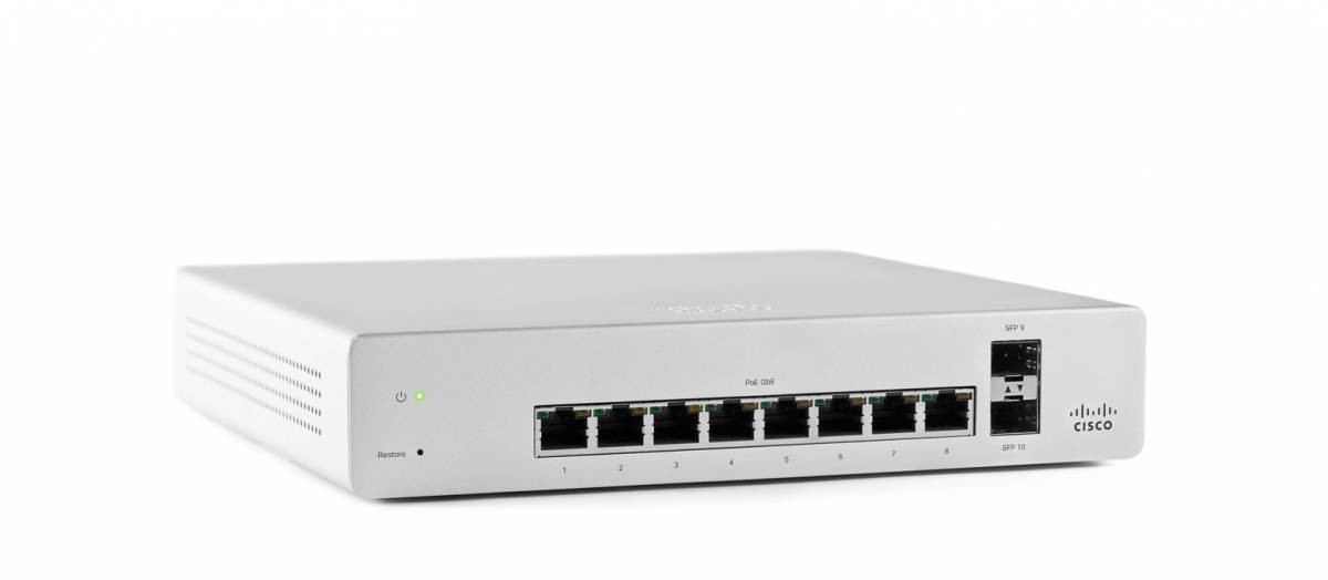 Коммутатор Cisco MS220-8