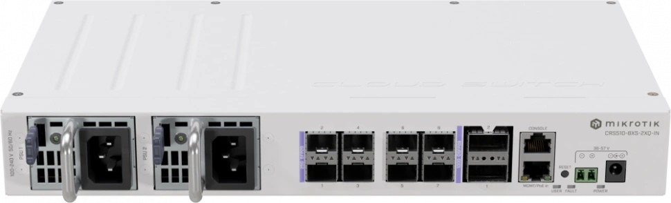 Коммутатор Mikrotik CRS510-8XS-2XQ-IN