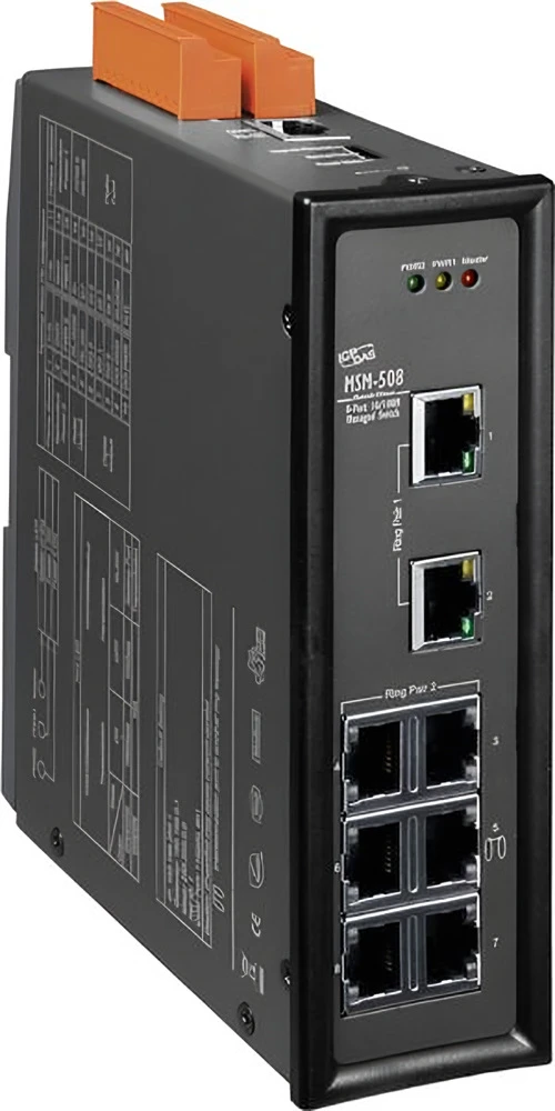 Промышленный коммутатор ICP DAS MSM-508 CR