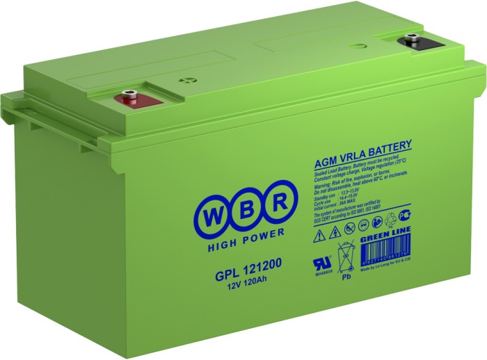 Аккумуляторная батарея WBR GPL121200