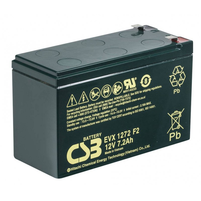Аккумулятор CSB EVX 1272