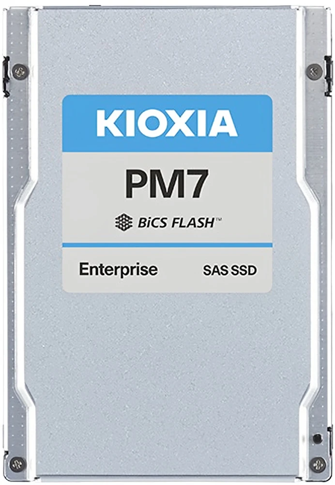 SSD накопитель 3.84TB SAS KIOXIA PM7-R (KPM71RUG3T84)