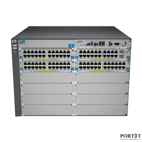 Управляемый коммутатор ядра сети HP E5412 zl, J9643A