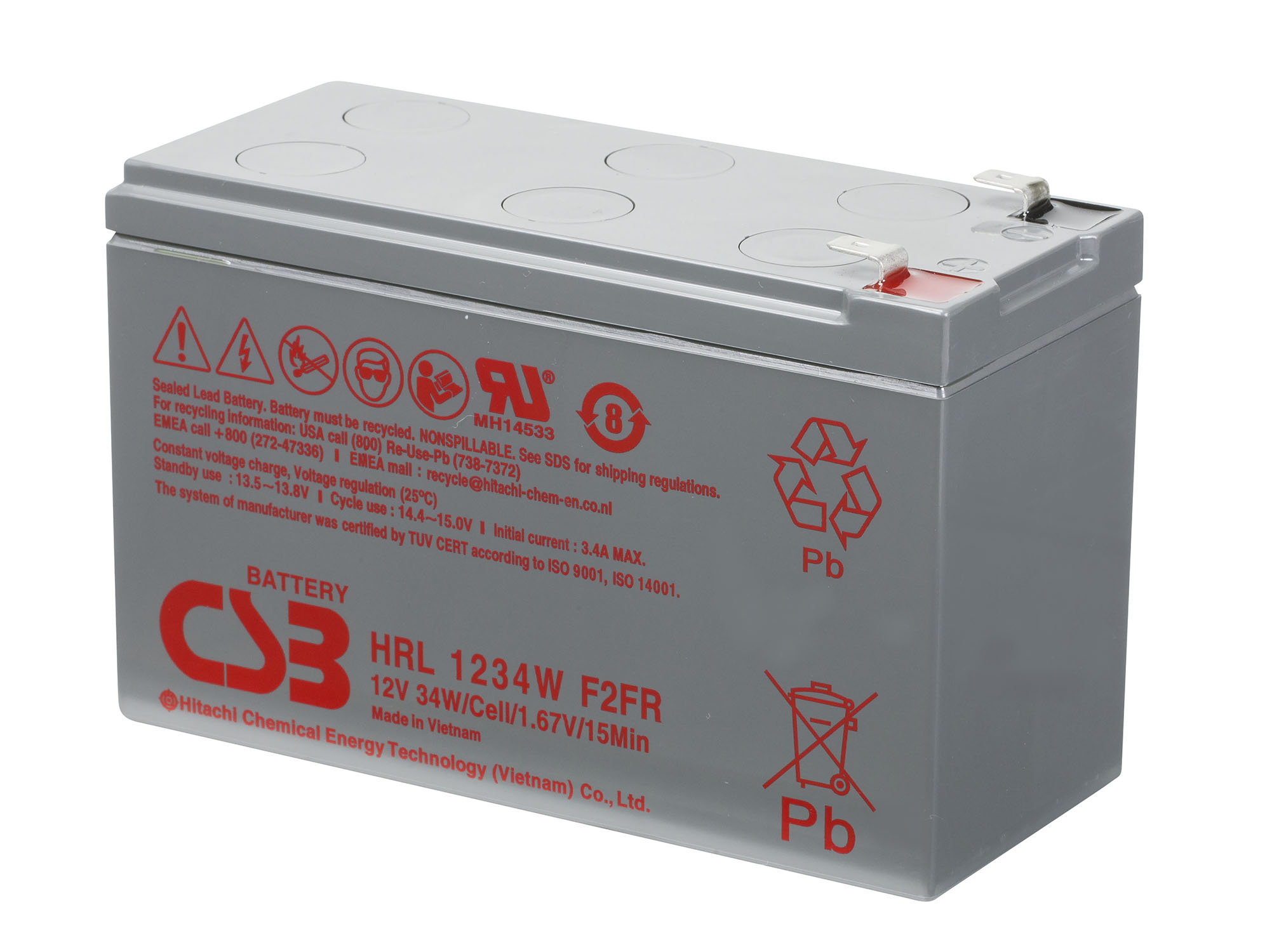 Аккумулятор CSB HRL 1234W