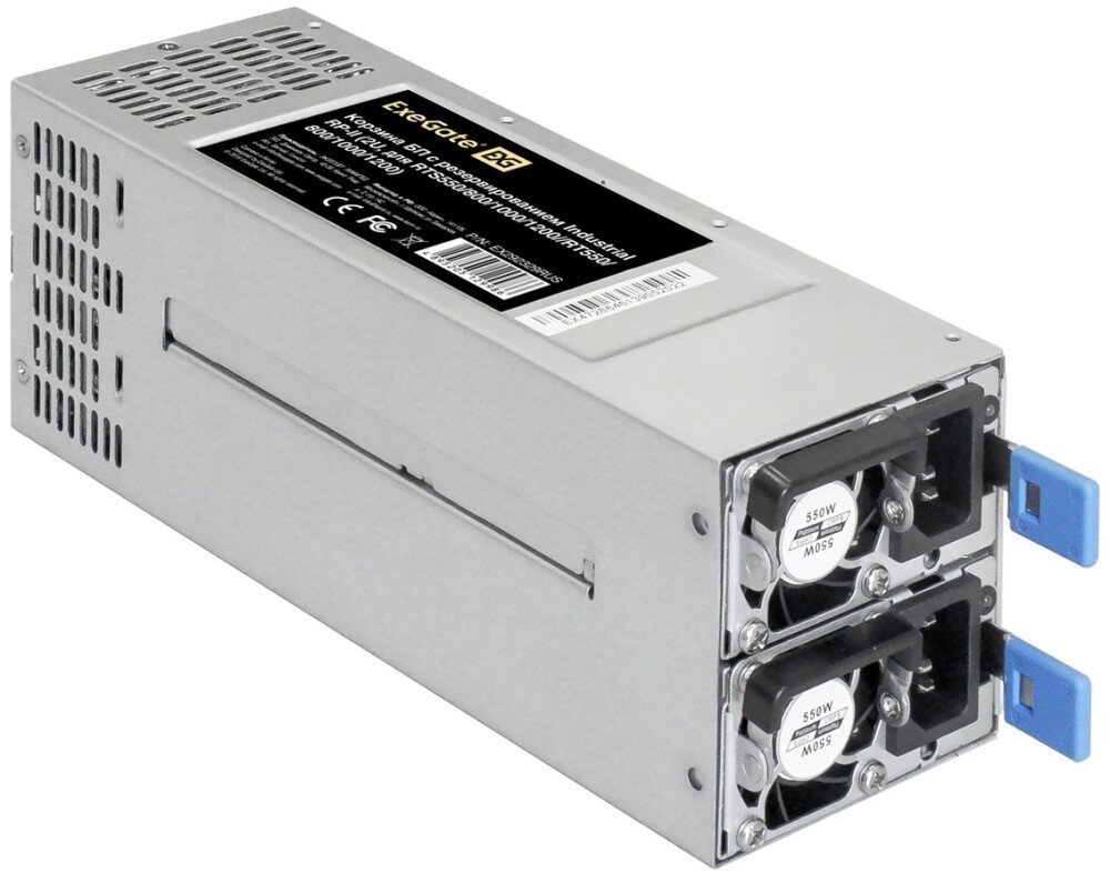 Блок питания Exegate Industrial-RTS550 2x550W