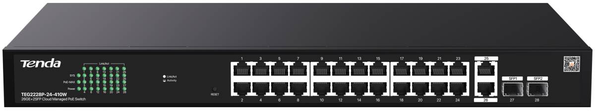 Коммутатор Tenda TEG2228P-24-410W