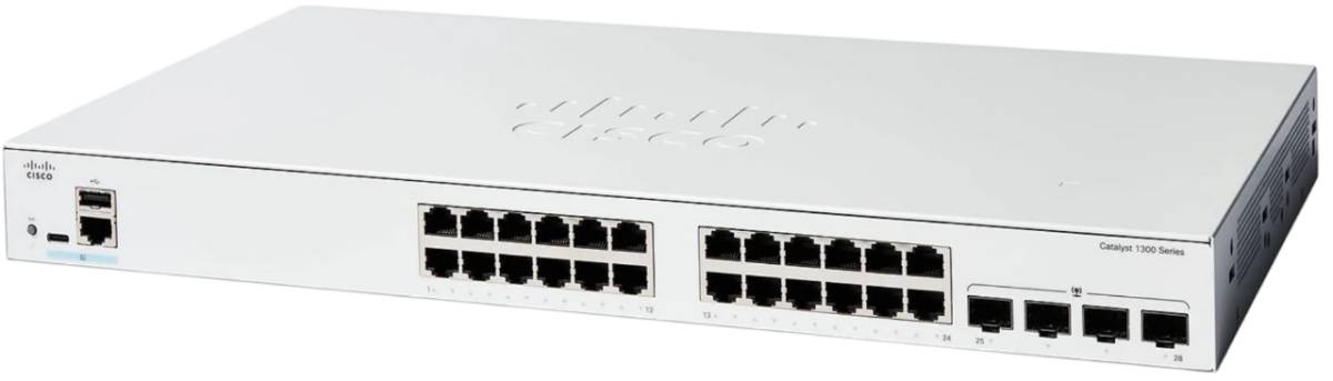 Коммутатор Cisco C1300-24T-4X