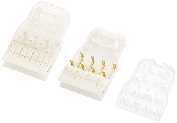 Коммутационный коннектор NIKOMAX 110 типа, категория 5е, (Класс D), 4 пары, NMC-CP110UD4-WT-50