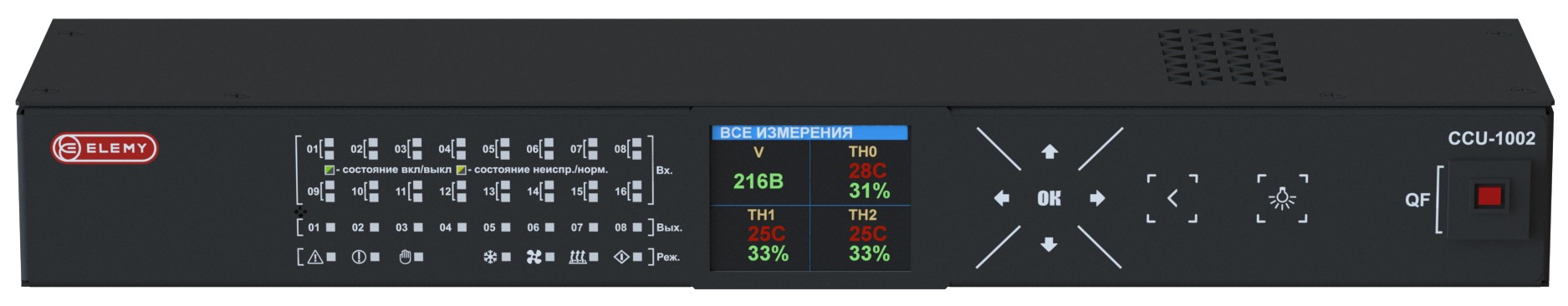 Контроллер мониторинга и управления ELEMY CCU-1002/16