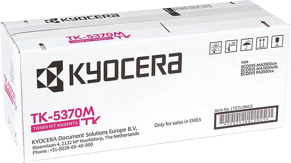 Тонер-картридж KYOCERA TK-5370M, пурпурный, 5000 стр (1T02YJBNL0)