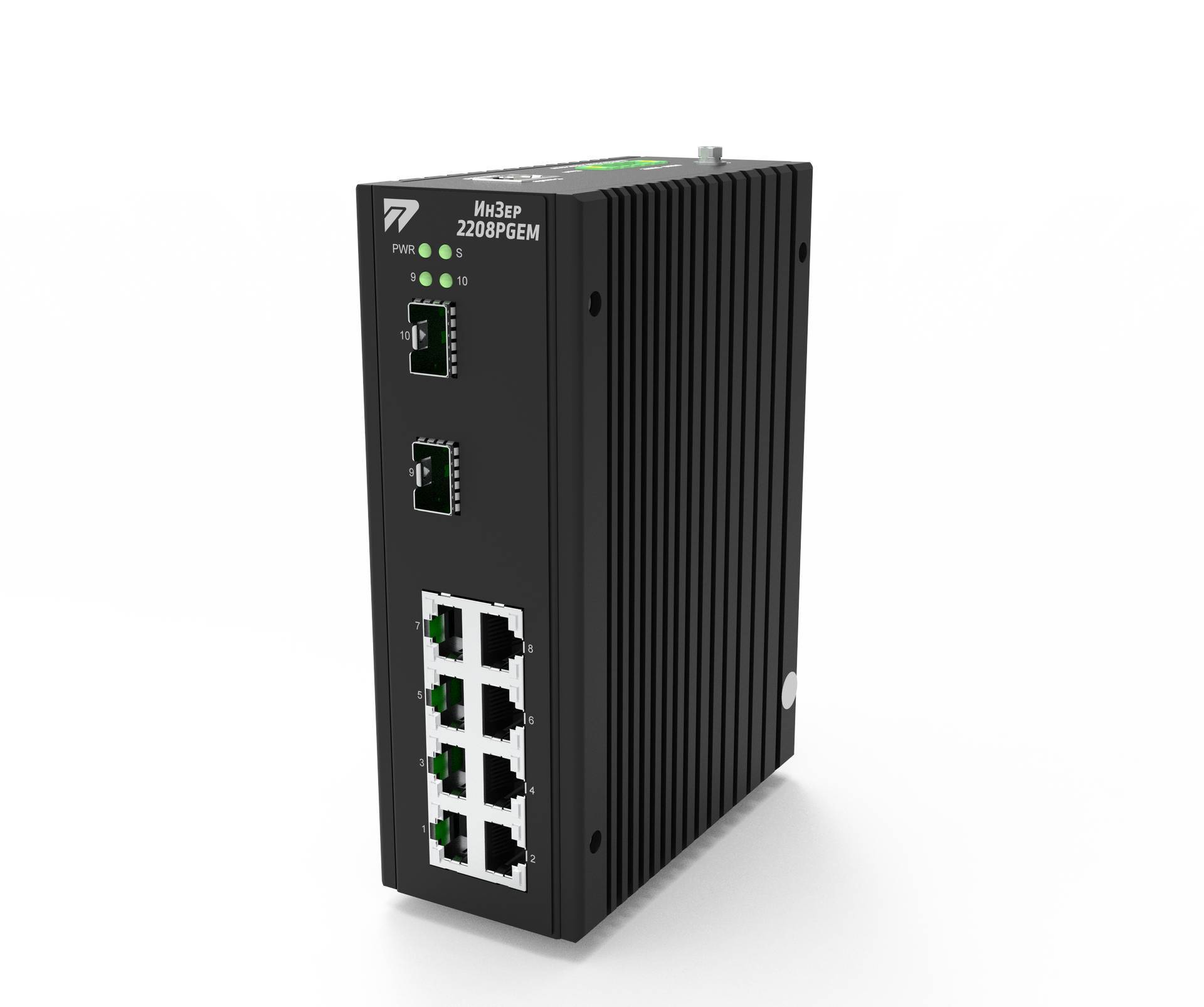 Управляемый коммутатор АО НПП ''Полигон'' ИнЗер-2208PGEM