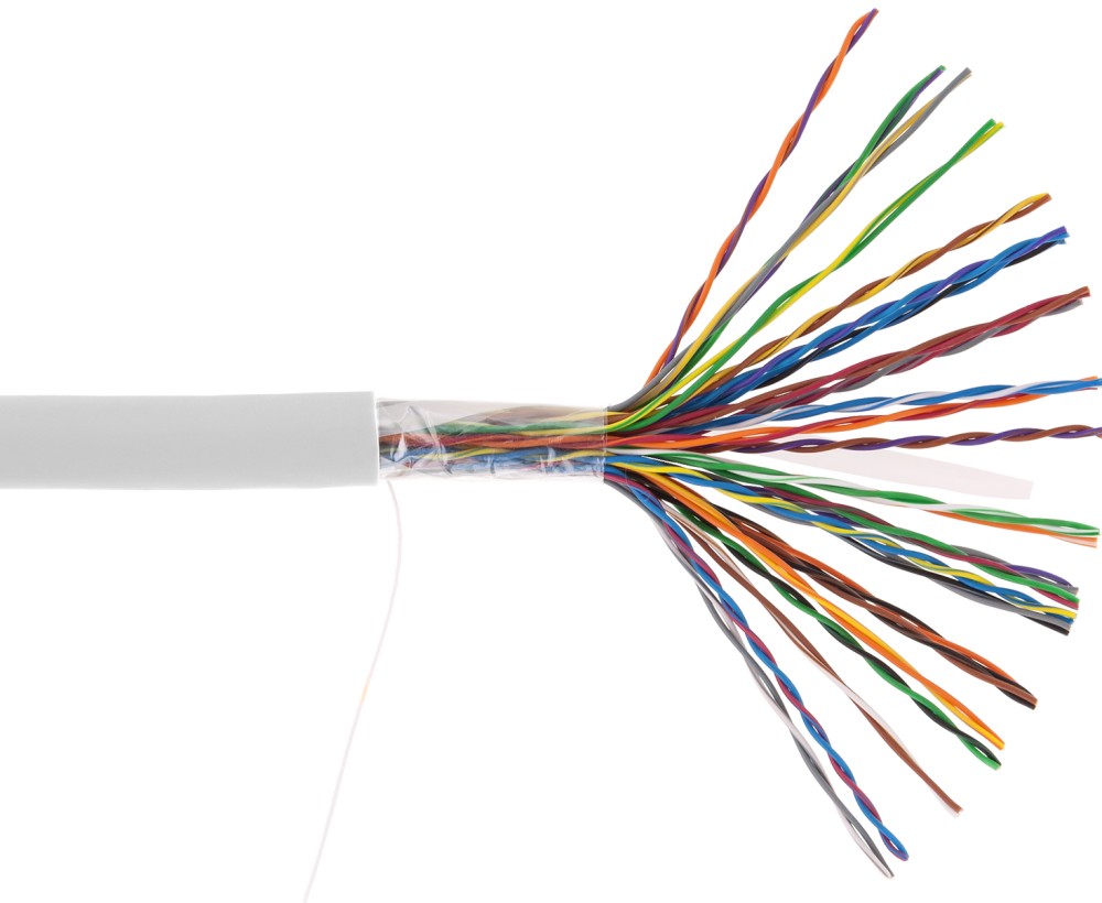 Кабель витая пара NETLAN EC-UU025-5-PVC-GY-3, 305 м