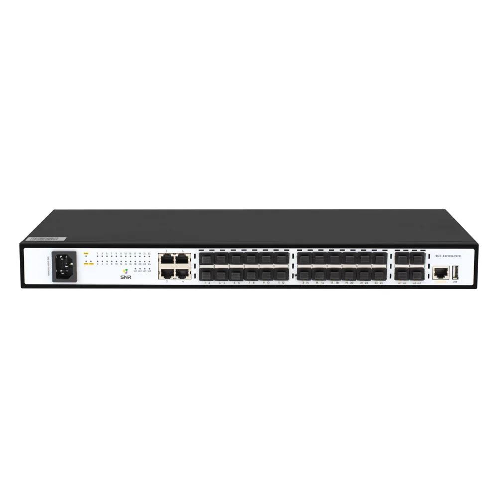 Управляемый коммутатор уровня 2+ SNR SNR-S5210G-24FX-RPS