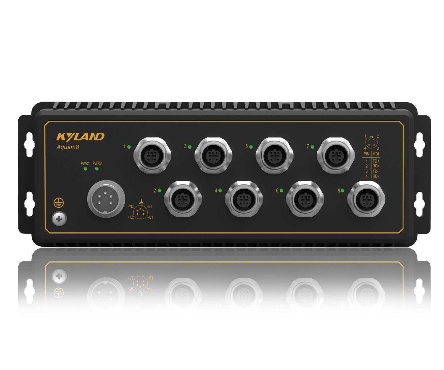 Промышленный коммутатор Kyland Aquam8-8T-LV-LV