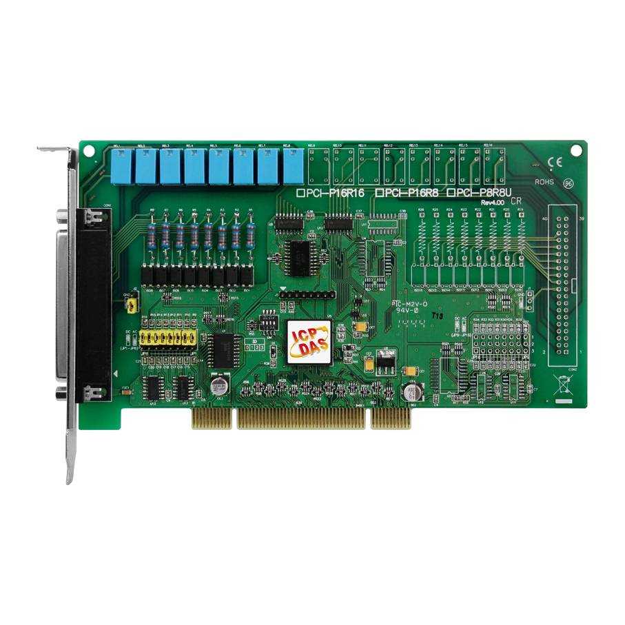 Плата ICP DAS PCI-P8R8U CR