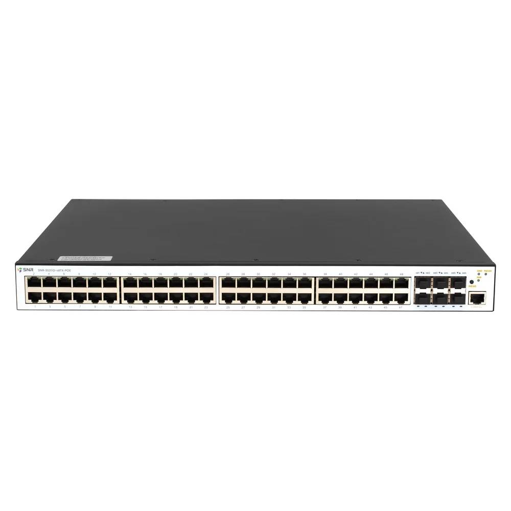Управляемый POE коммутатор уровня 2+ SNR SNR-S5311G-48TX-POE-2AC