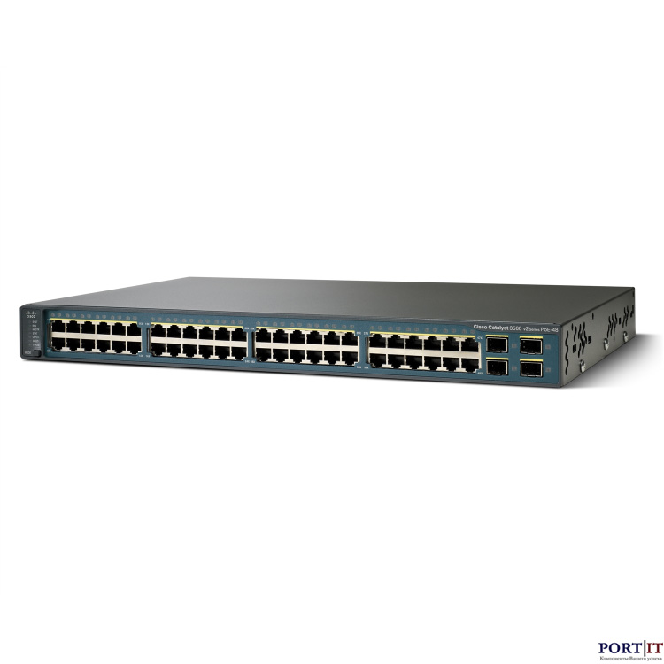 Коммутатор Cisco WS-C3560V2-48PS-E