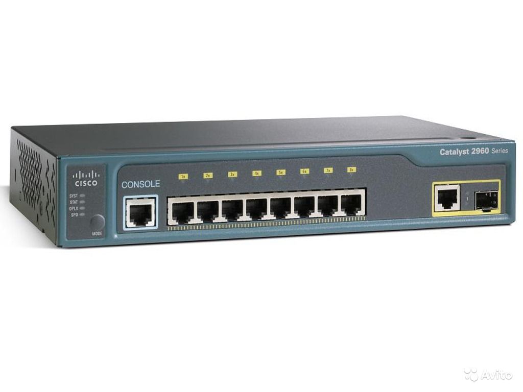 Коммутатор Cisco WS-C2960-8TC-S