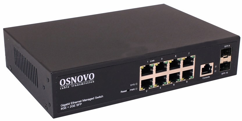 Коммутатор OSNOVO SW-70802/L2