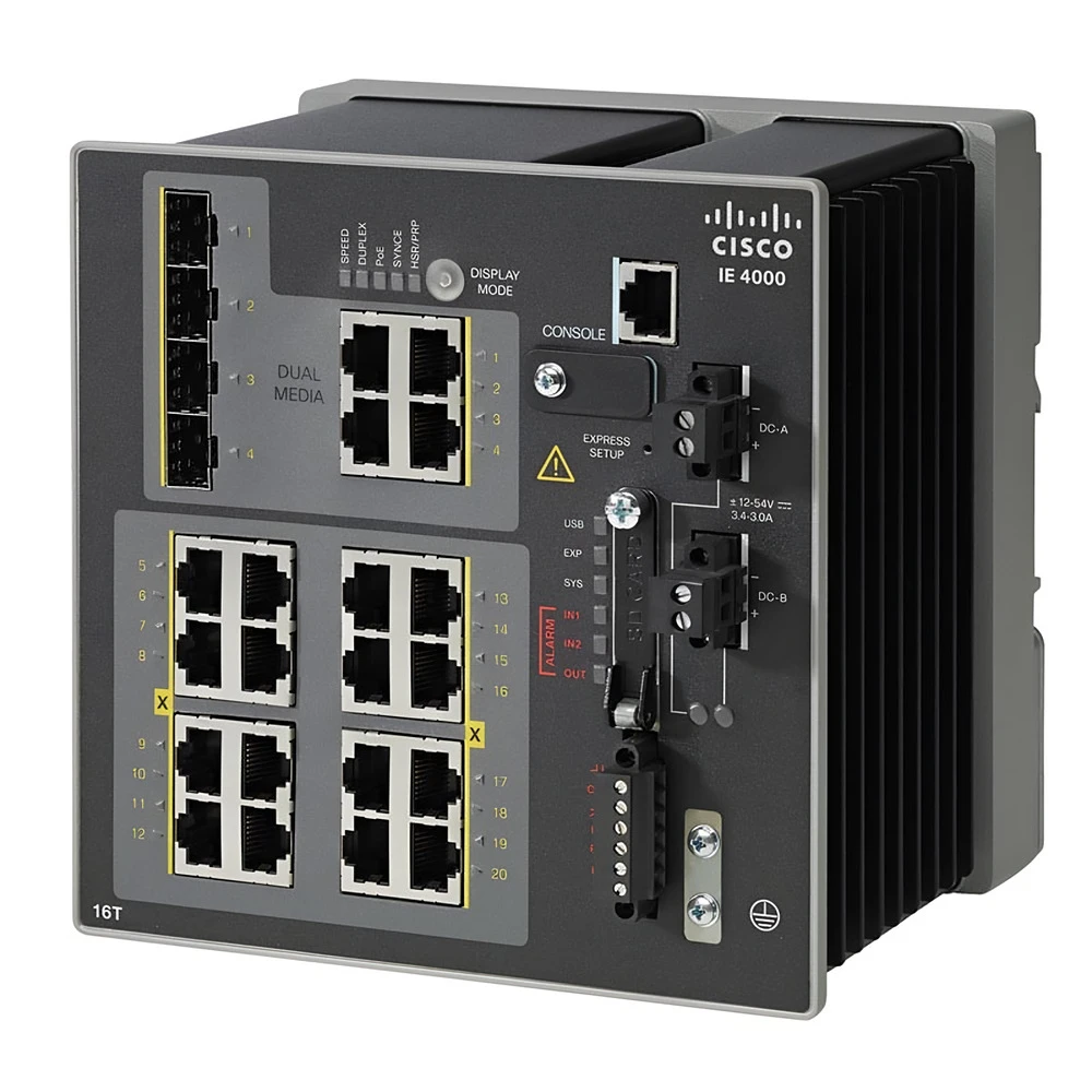 Коммутатор Cisco IE-4000-16T4G-E