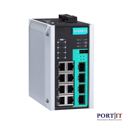 Управляемый коммутатор MOXA EDS-G512E-8PoE-4GSFP