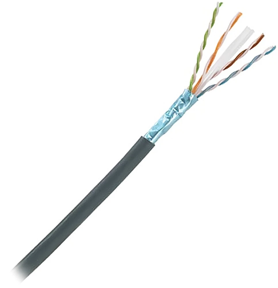 Кабель Panduit FTP кат. 6a, черный 305 м, внешний, PFO6X04BL-CEG