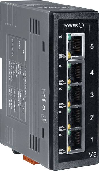 Промышленный коммутатор ICP DAS NS-205G CR
