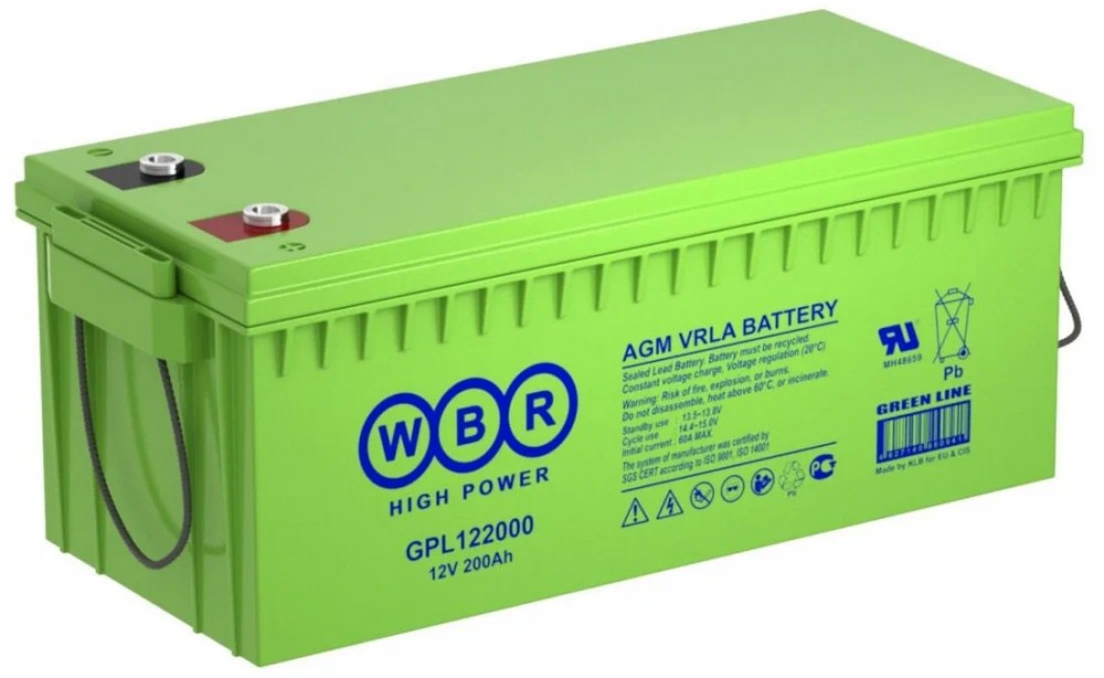 Аккумуляторная батарея WBR GPL122000