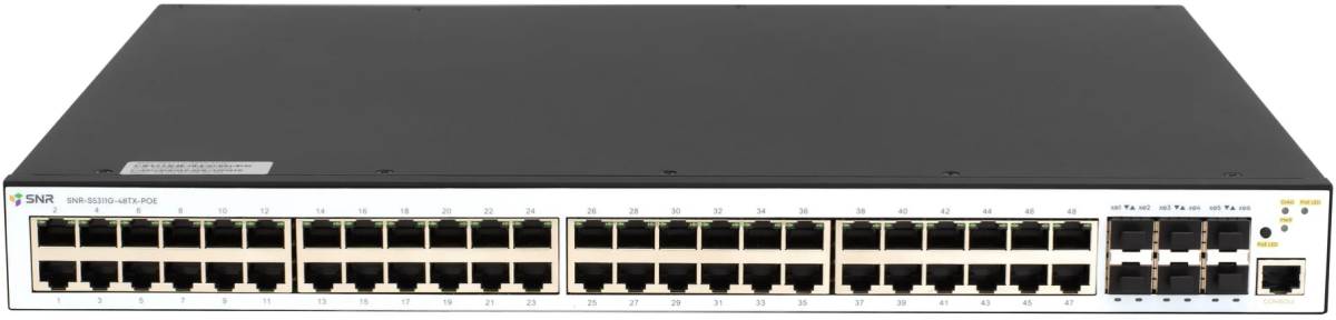 Коммутатор SNR SNR-S5311G-48TX-POE
