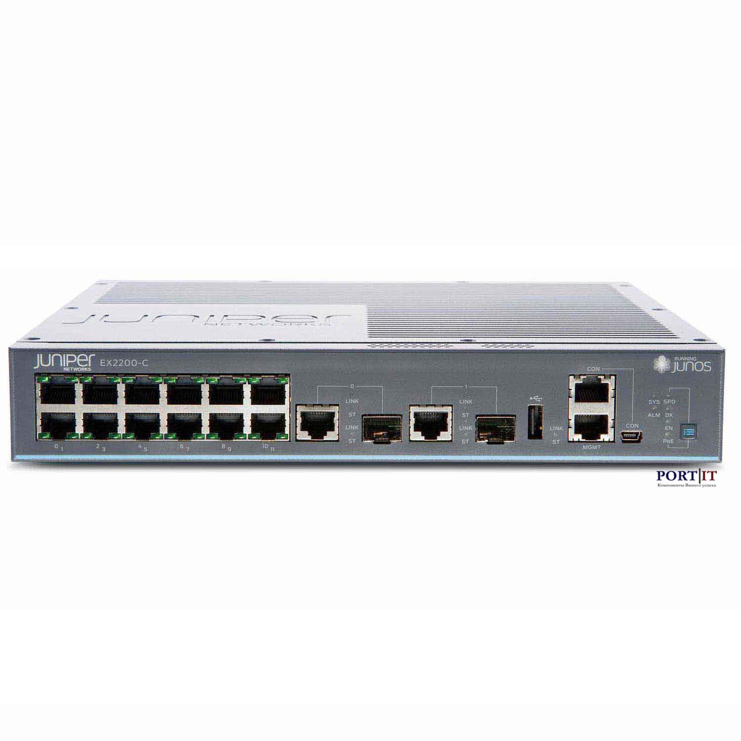 Коммутатор Juniper EX2200-C-12T-2G