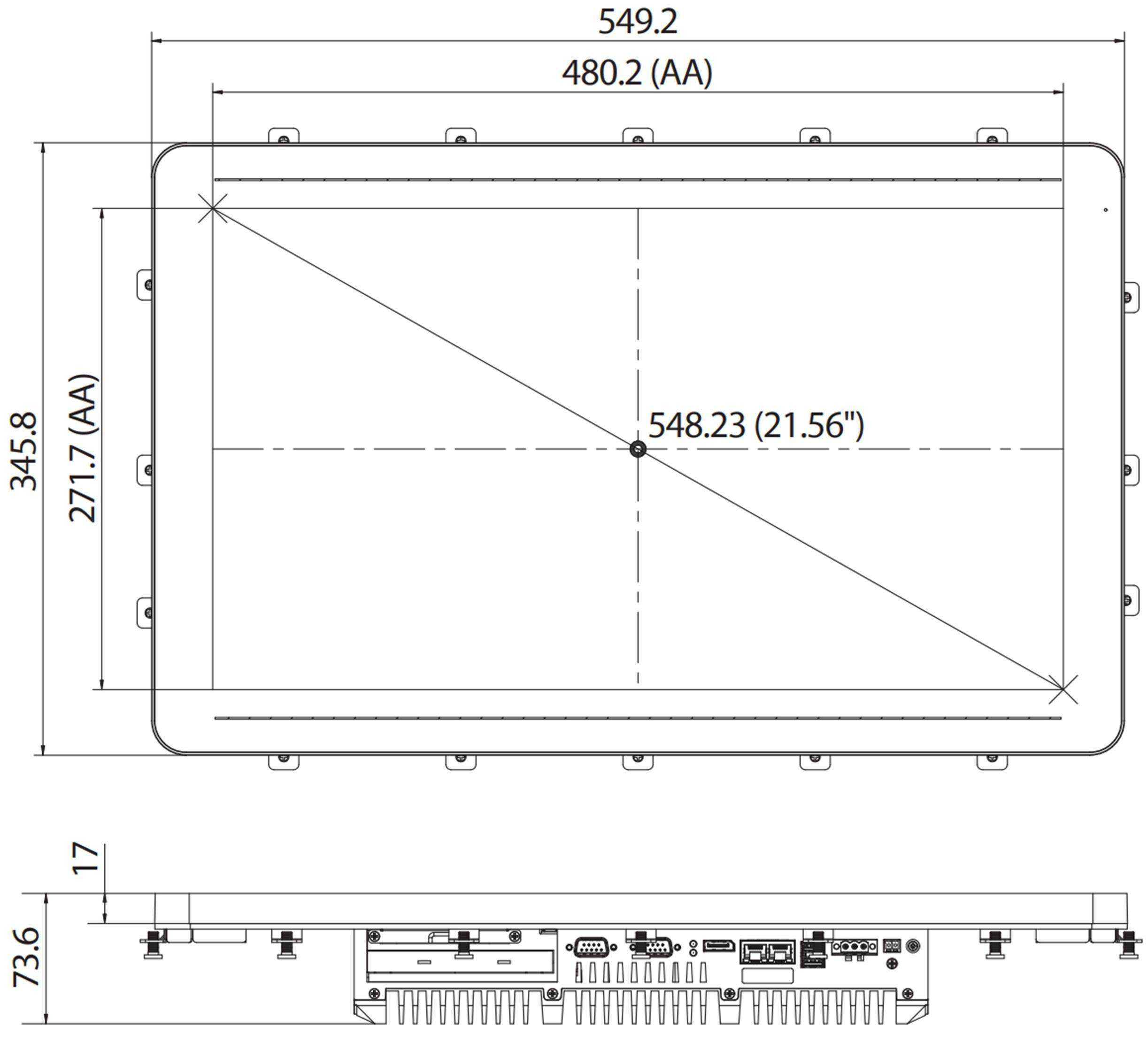 Панельный компьютер NEXCOM IPPC2111-C11