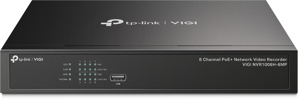 Видеорегистратор TP-Link VIGI NVR1008H-8MP