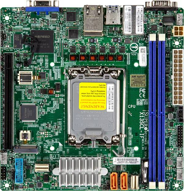 Серверная материнская плата Supermicro X13SCL-IF-B