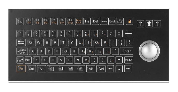 Промышленная клавиатура Key Technology K-TEK-D333-OTB-FN-SW-B-US/RU-USB